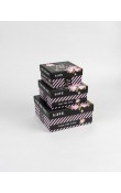 PREMIUM 3 LU KARDE HEDİYE KUTUSU SETİ LÜKS TARASIM SEÇENEKLERİ